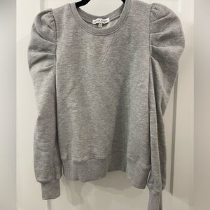 Rebecca Minkoff sweatshirt with puff sleeve
